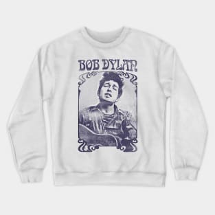 Dylan /\/ Vintage Faded Style Fan Design Crewneck Sweatshirt